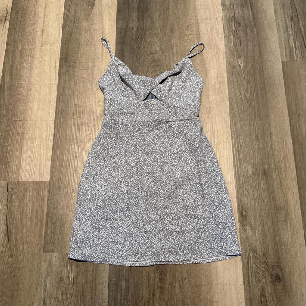 Abercrombie & Fitch Blue and White Mini Dress